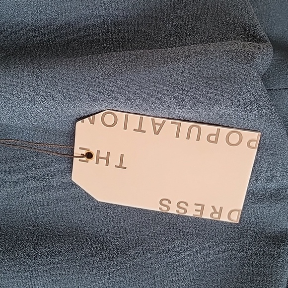 Dress the Population Women's Alondra Blue Dress- Size S- New! - Picture 7 of 16